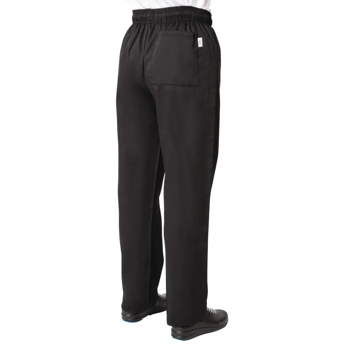 BB477-M Nisbets Essentials Chef Trousers Black M