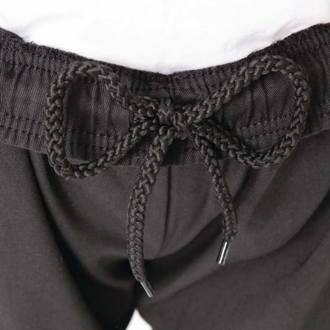 BB477-M Nisbets Essentials Chef Trousers Black M