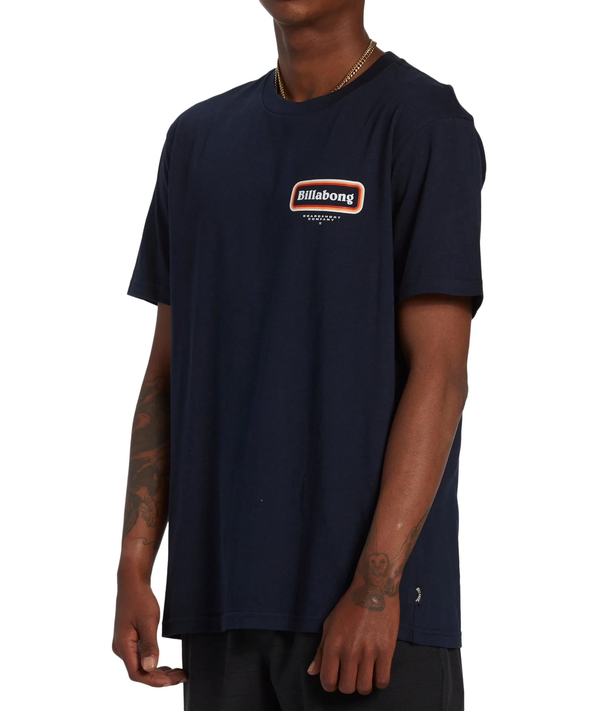 Billabong Mens Walled Short Sleeve T-Shirt
