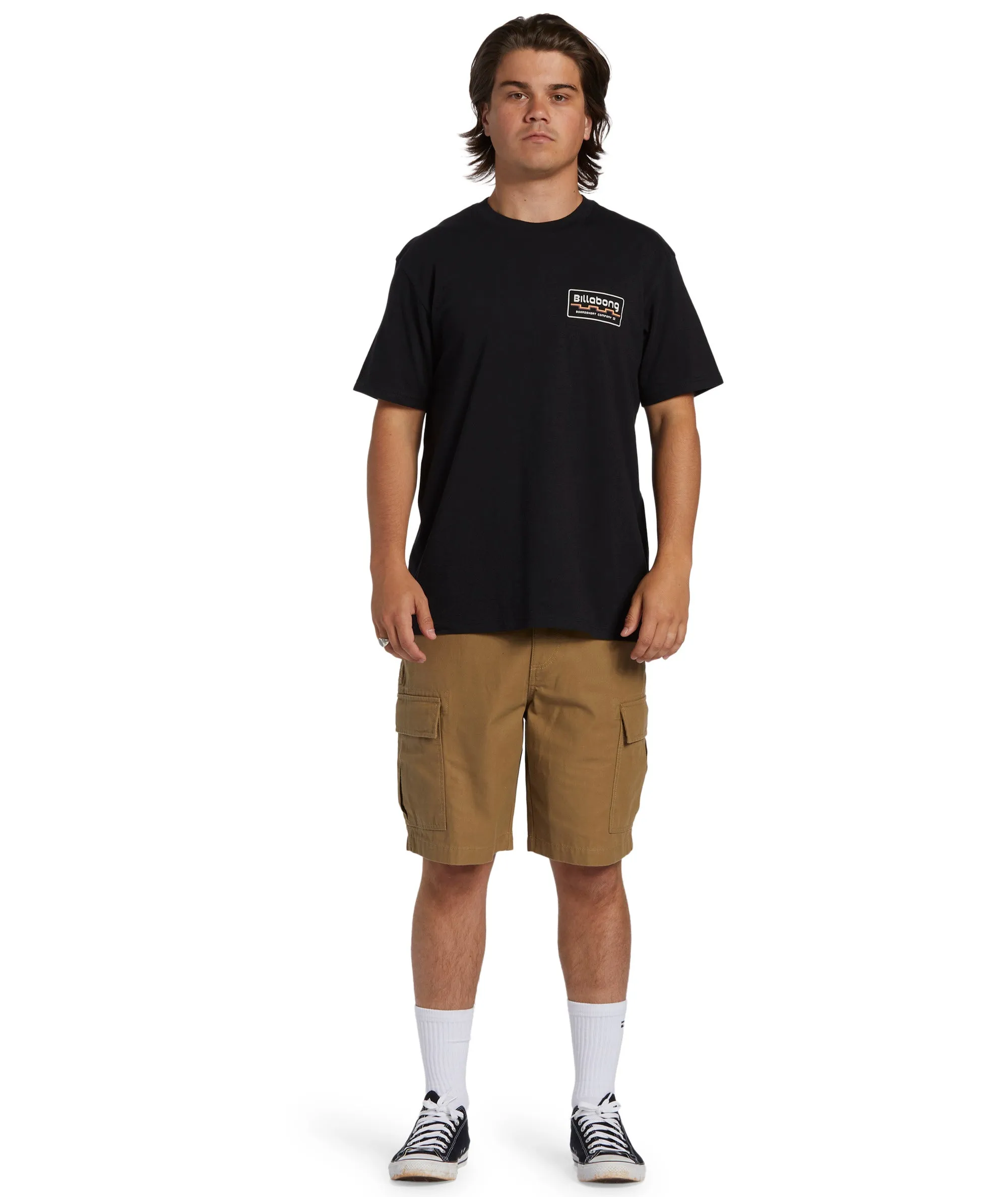 Billabong Mens Walled Short Sleeve T-Shirt