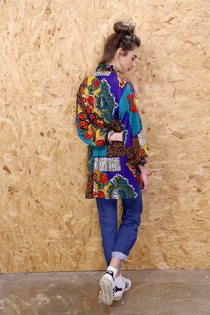 Bold 80s Print Shirt