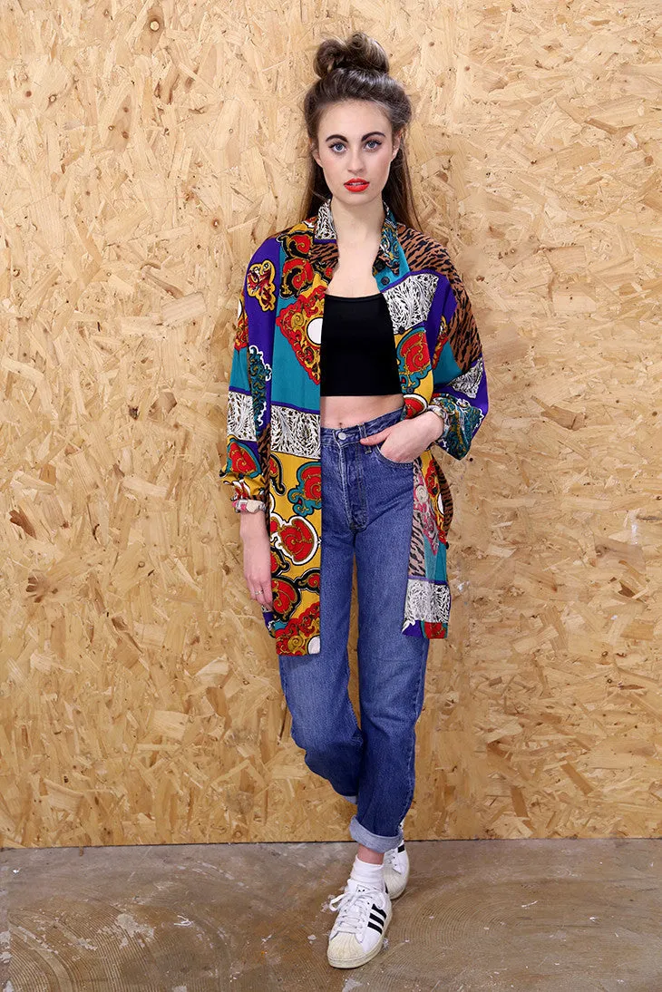 Bold 80s Print Shirt