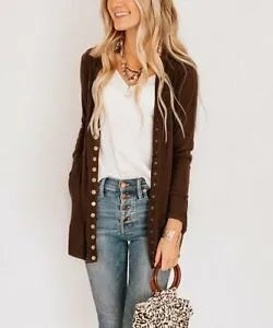 Button Up Cardigan