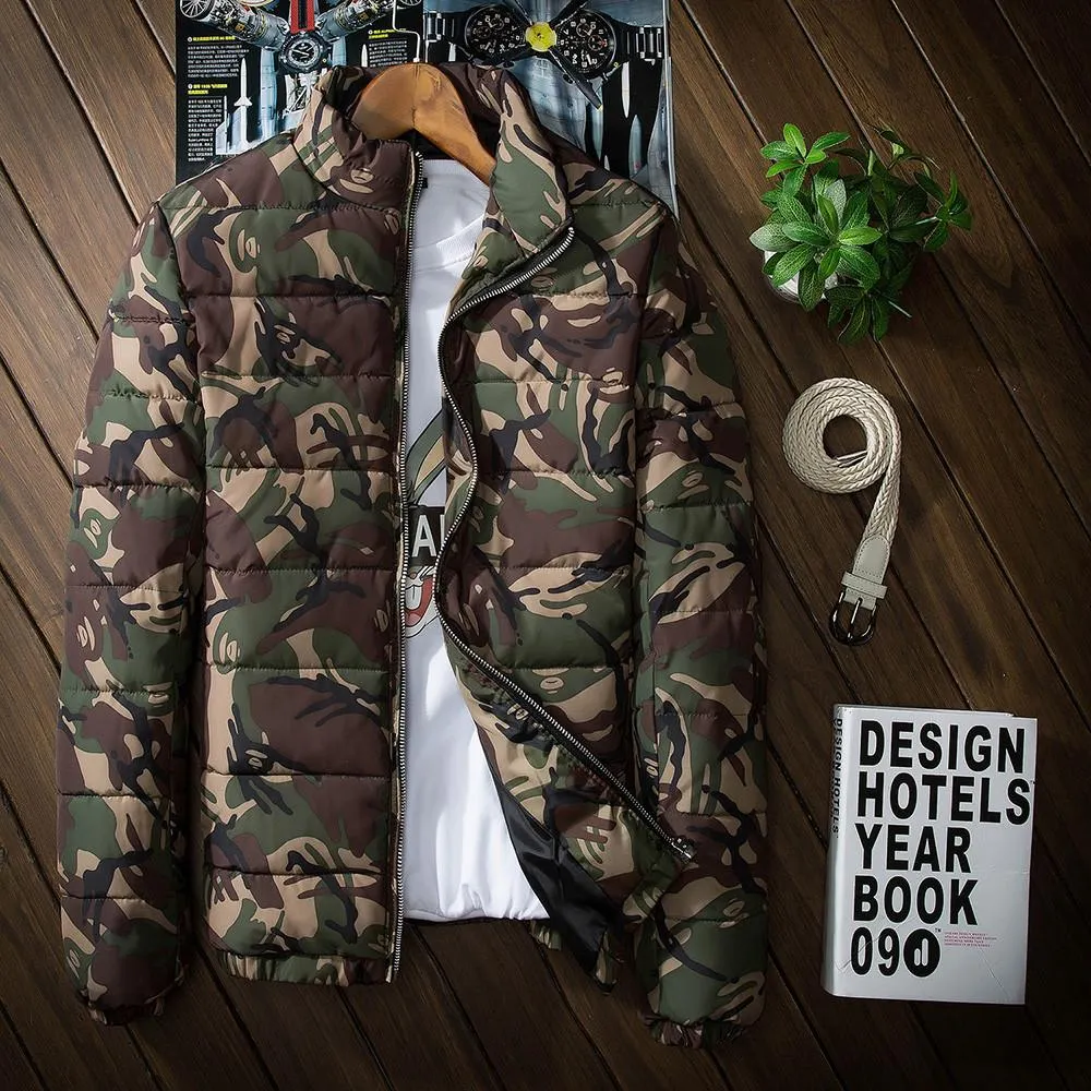 Camouflage Puffy Jackets