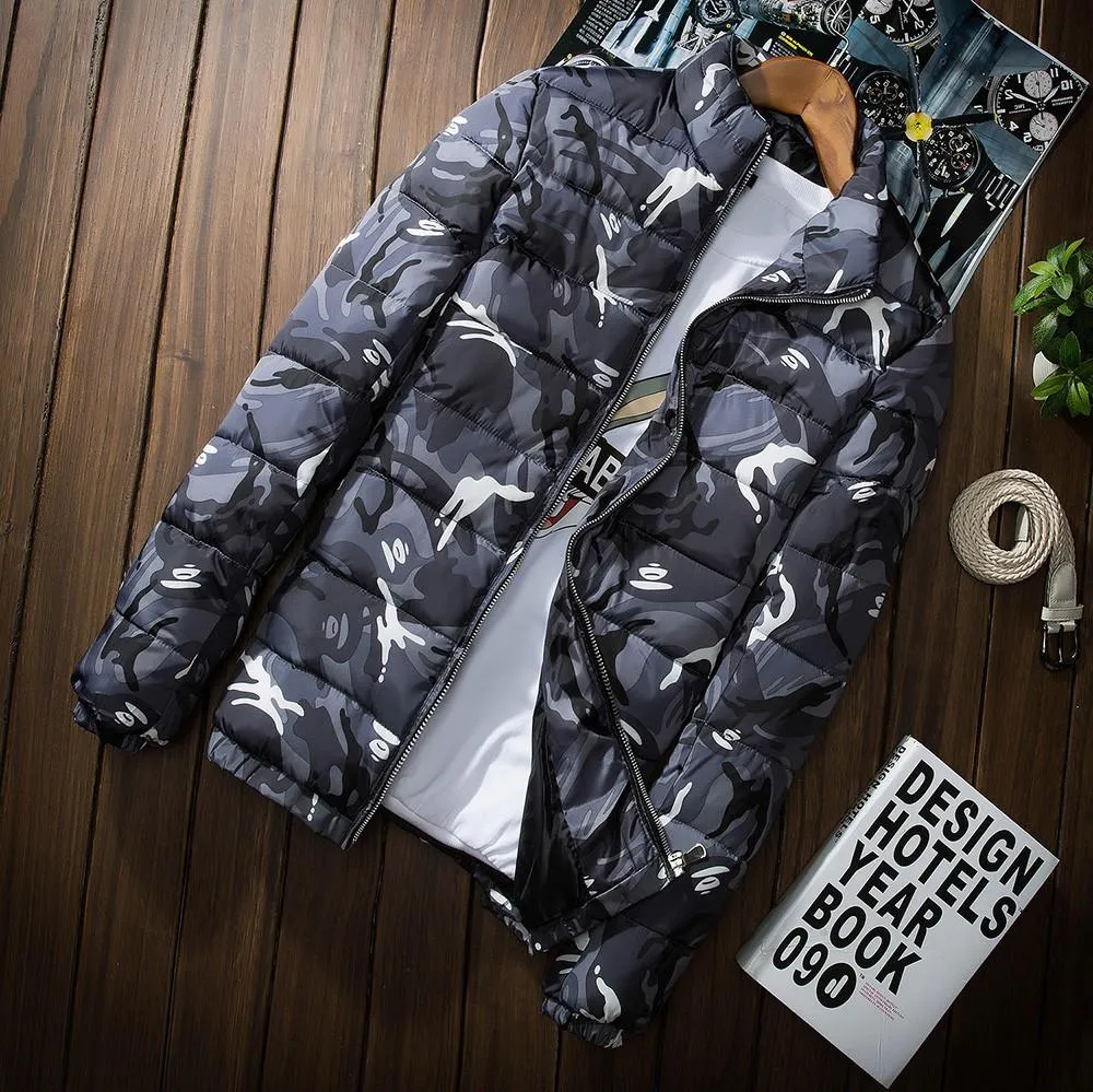Camouflage Puffy Jackets