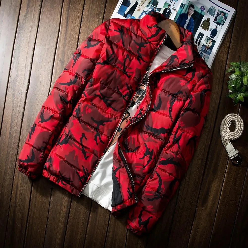 Camouflage Puffy Jackets