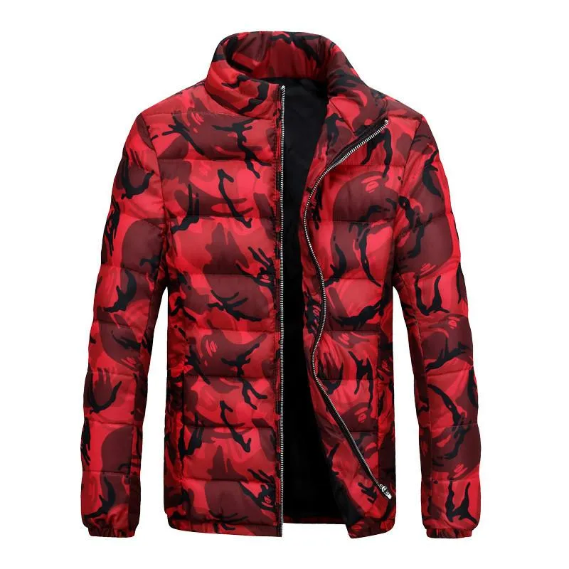 Camouflage Puffy Jackets