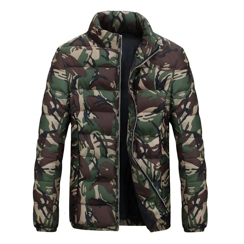 Camouflage Puffy Jackets