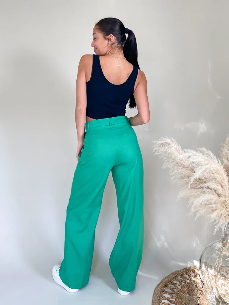 Castor Pants - Jade