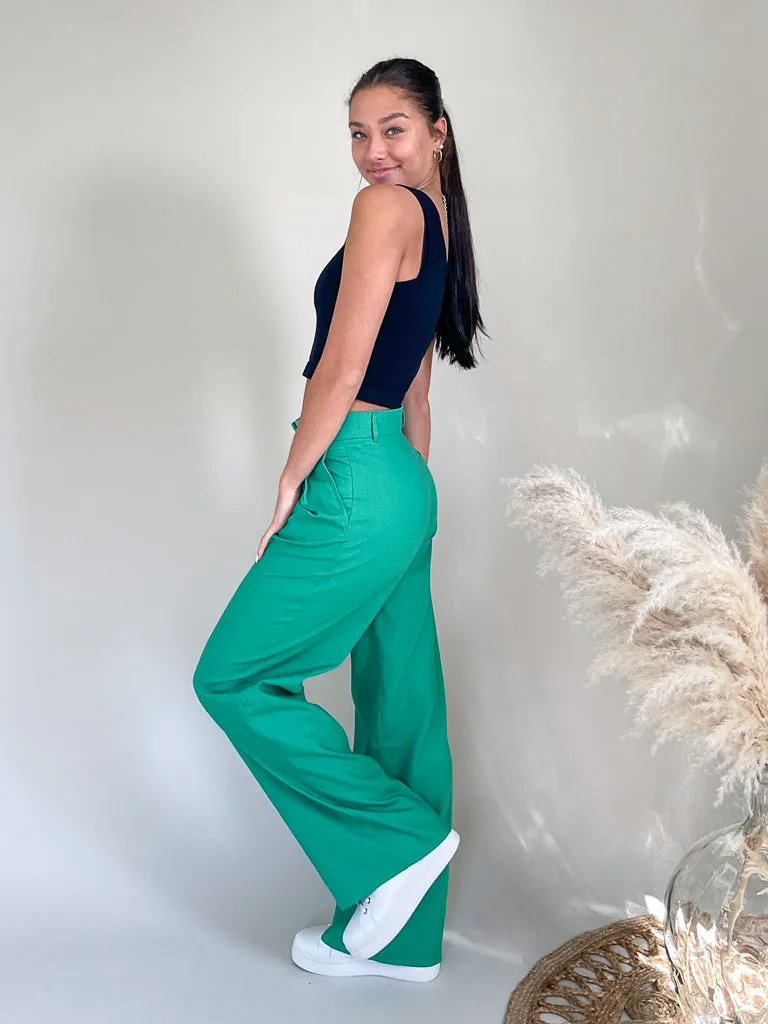 Castor Pants - Jade