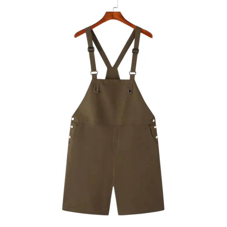 Casual Black Overalls