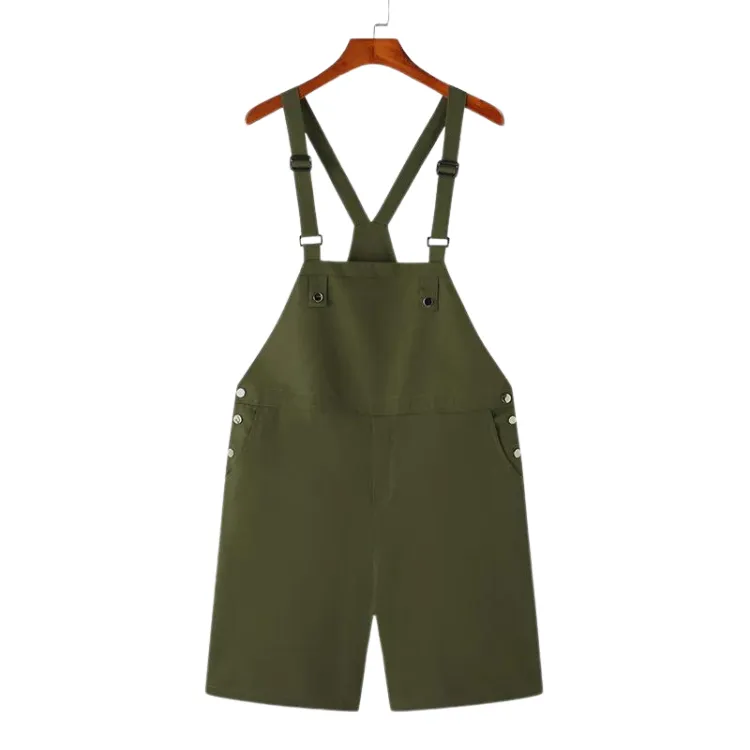 Casual Black Overalls
