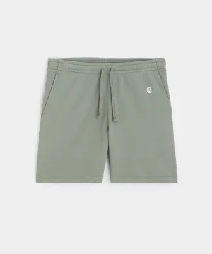 Champion 7" Midweight Warm Up Short in Green Smoke