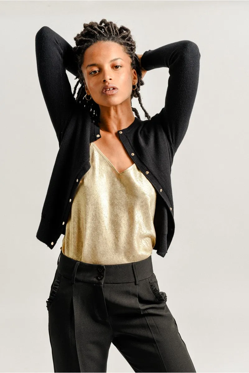 CLASSIC CREWNECK CARDIGAN