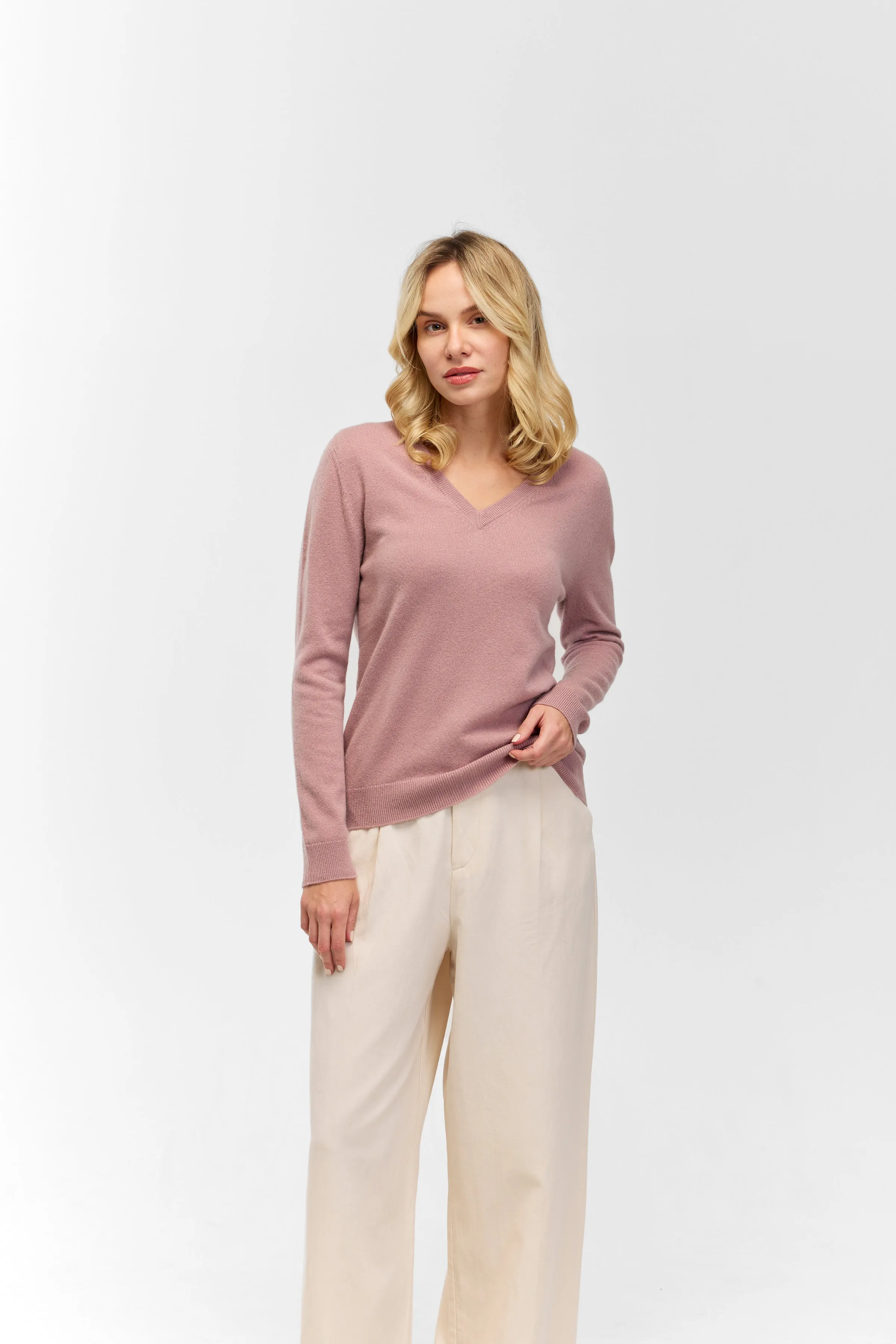 Classic V-Neck Sweater