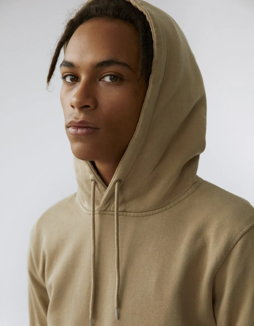 COLORFUL STANDARD | Classic Organic Hood | Desert Khaki