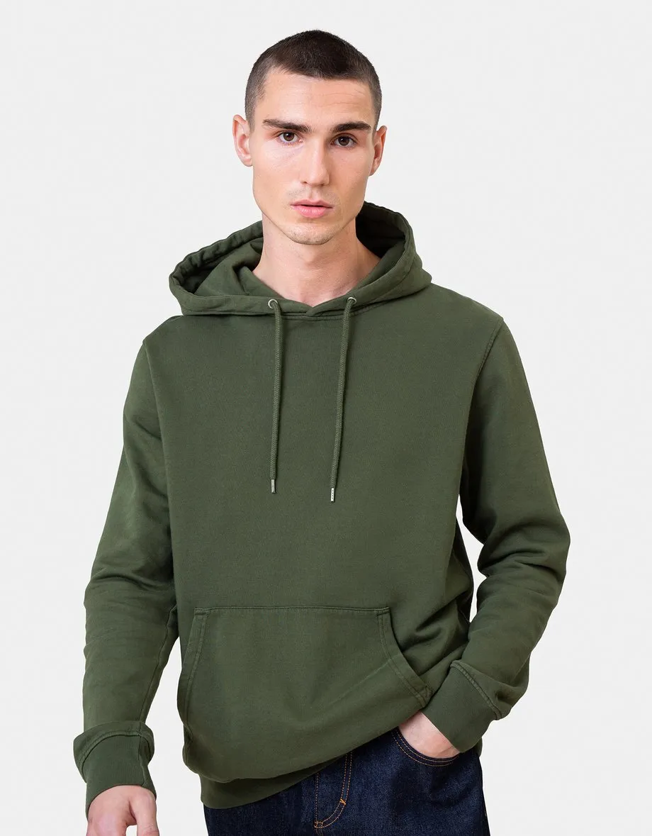 COLORFUL STANDARD | Classic Organic Hood | Marine Blue