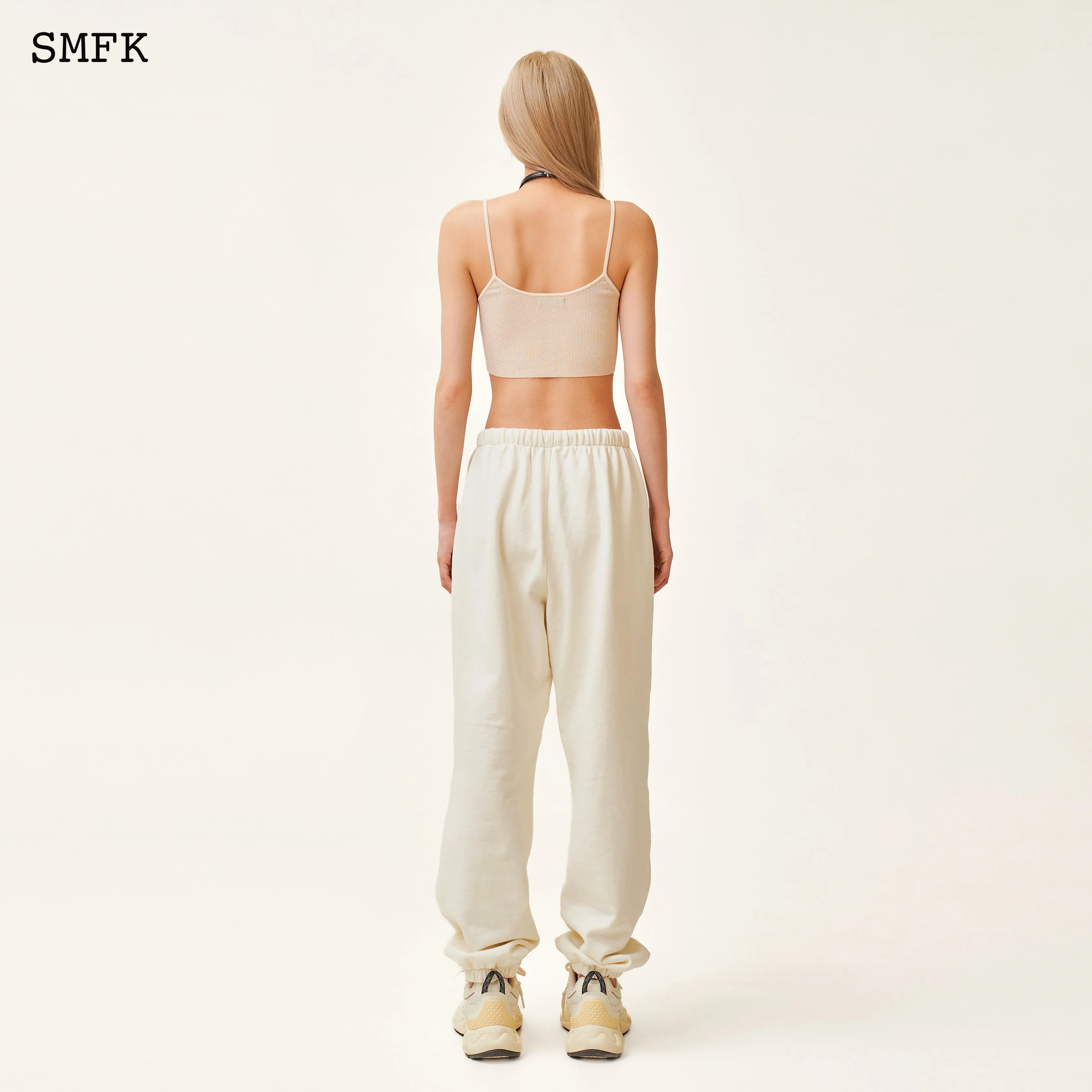 Compass Rush Jogging sweatpants In White