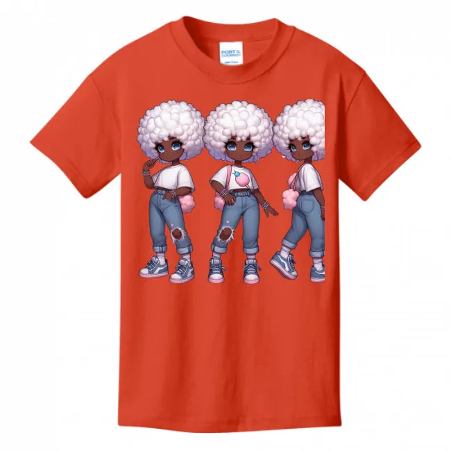 Cotton Candy Stylie Girl's T-shirt