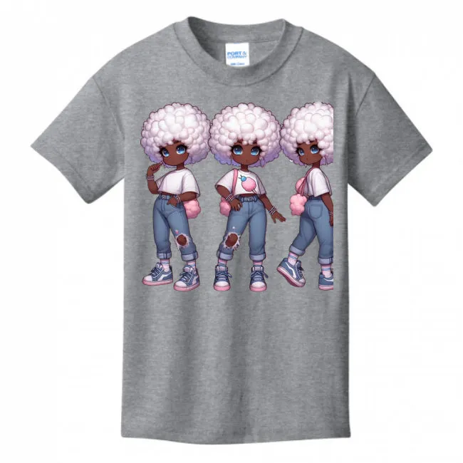 Cotton Candy Stylie Girl's T-shirt