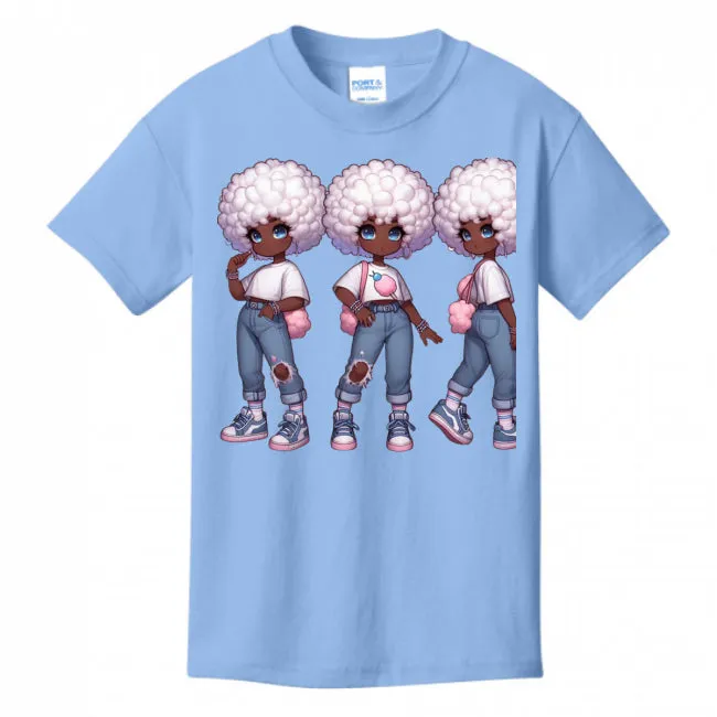 Cotton Candy Stylie Girl's T-shirt