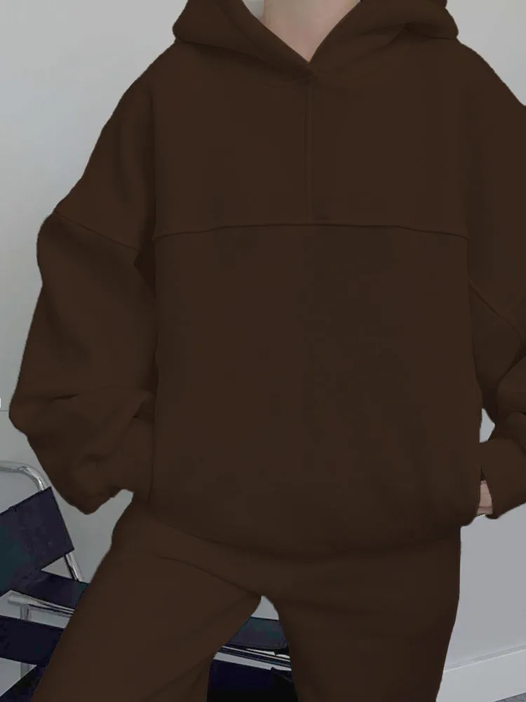Cozy Tracksuit with Hoodie Set