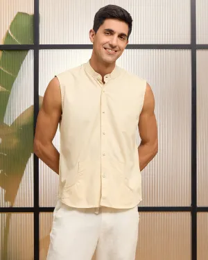 Creme Brulee - Sleeveless Shirt