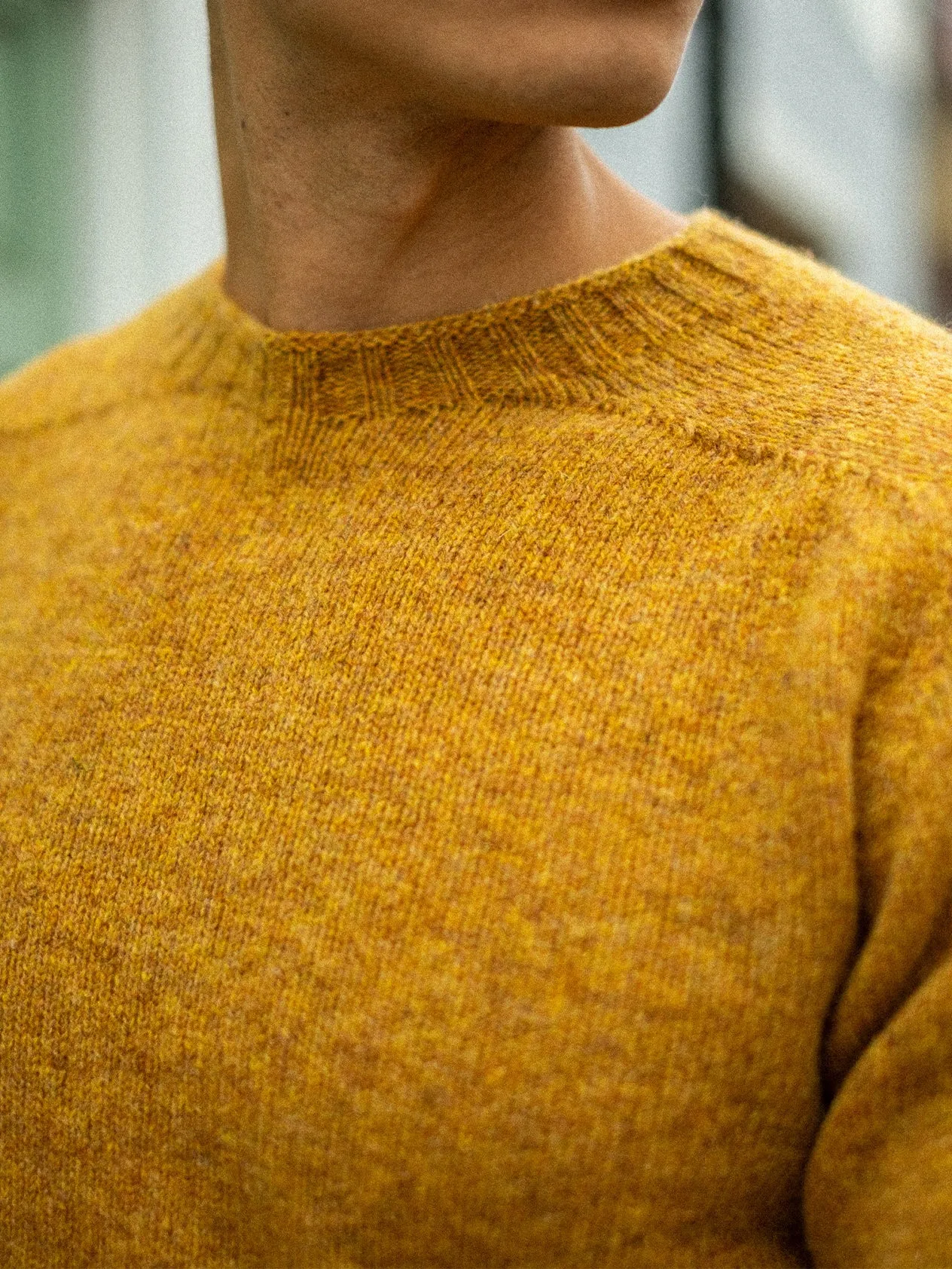Cumin Shetland Crew Neck