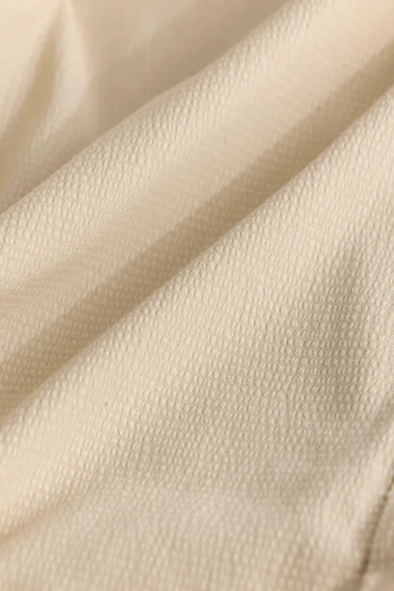 Daphne Beige Plain Shirts