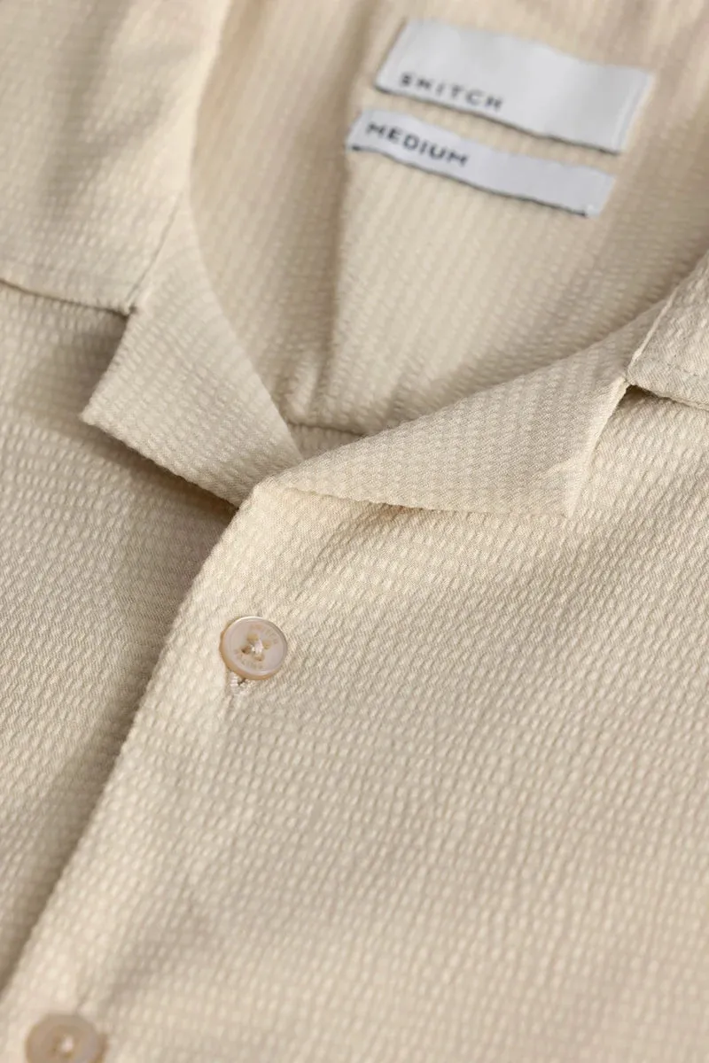 Daphne Beige Plain Shirts