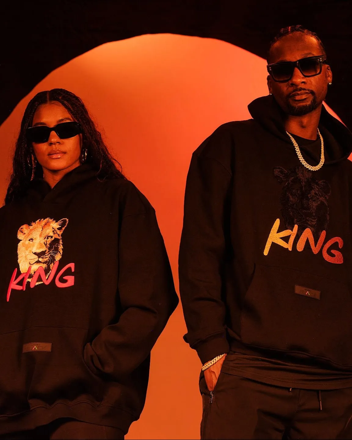 Disney Mufasa: The Lion King x Actively Black King Hoodie