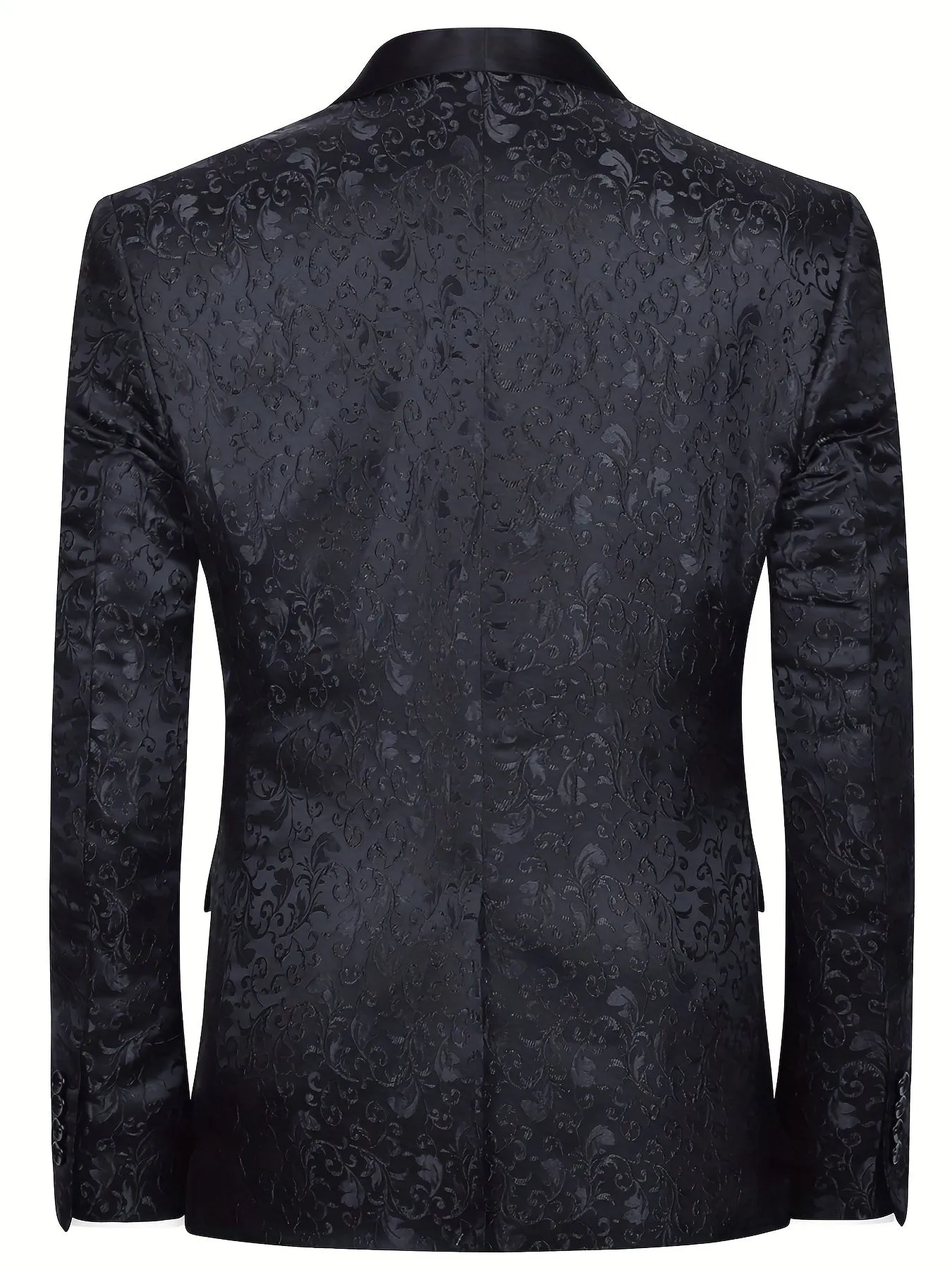 Elegant One Button Blazer For Men | Shawl Semi-Formal Suit Jacket ✔️