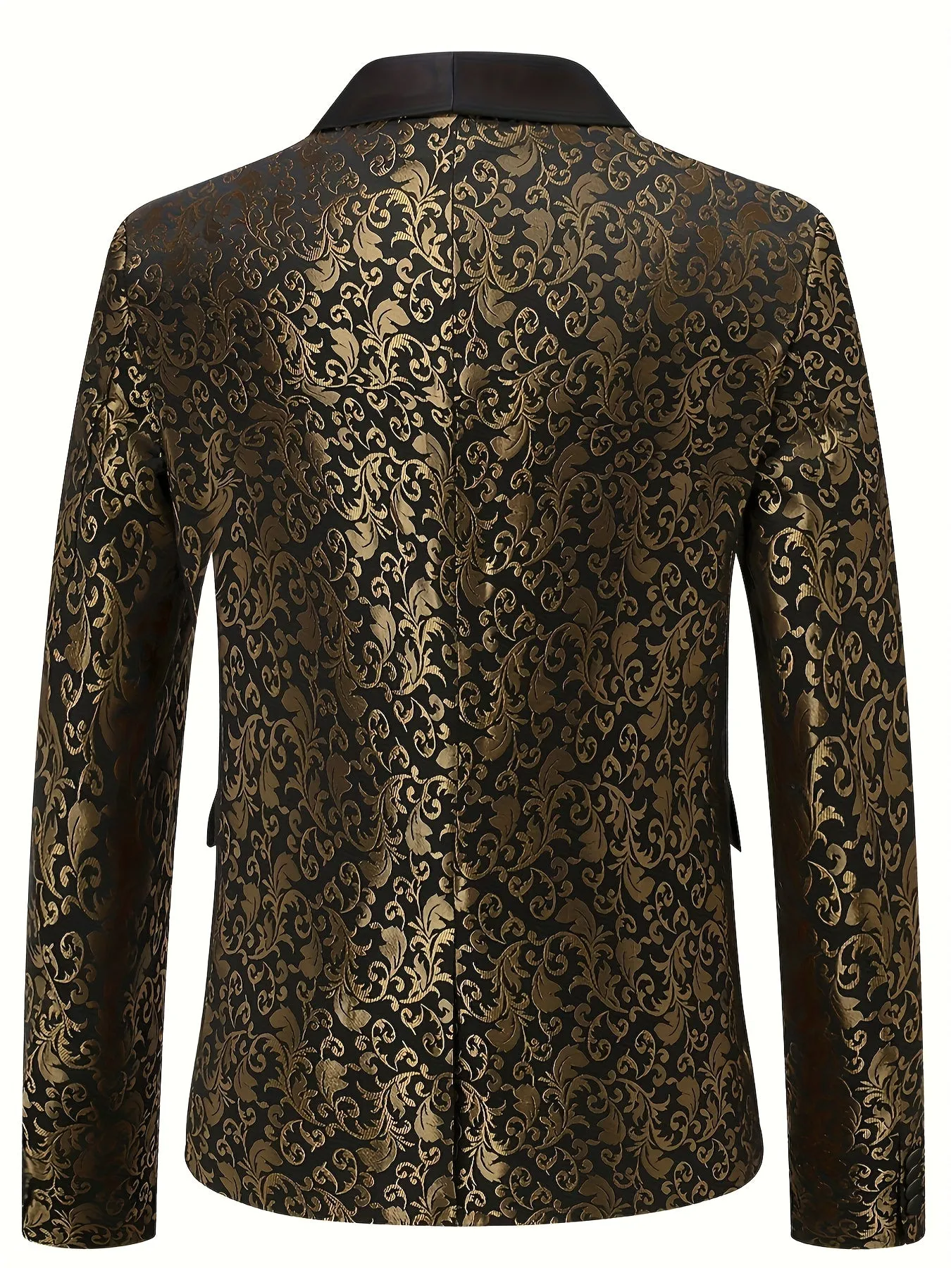 Elegant One Button Blazer For Men | Shawl Semi-Formal Suit Jacket ✔️
