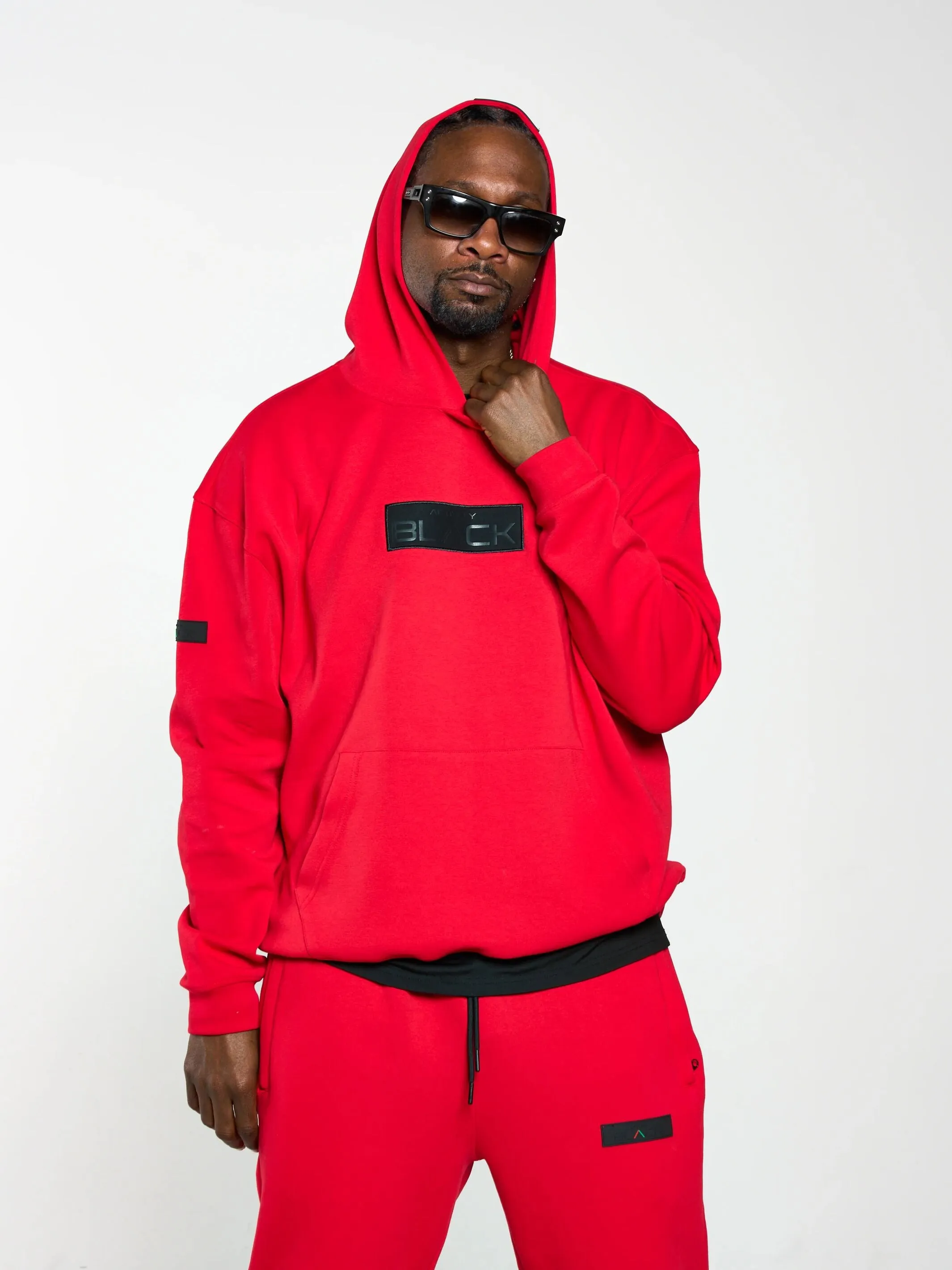 Embossed Patch Hoodie