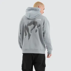 Faded Heavy Relaxed Hoodie Pigment Ultimate Grey