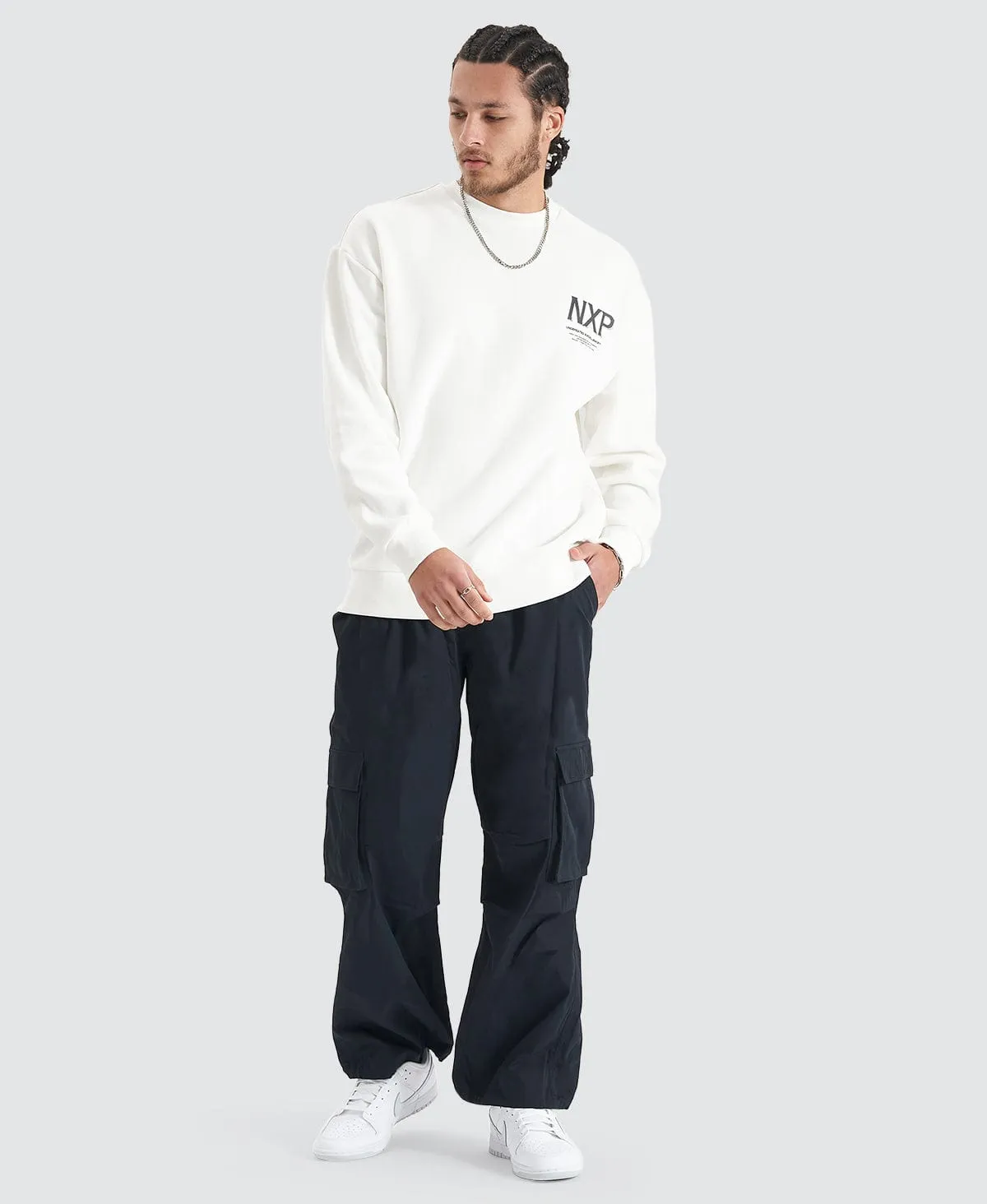 Federation Heavy Relaxed Sweater Natural White