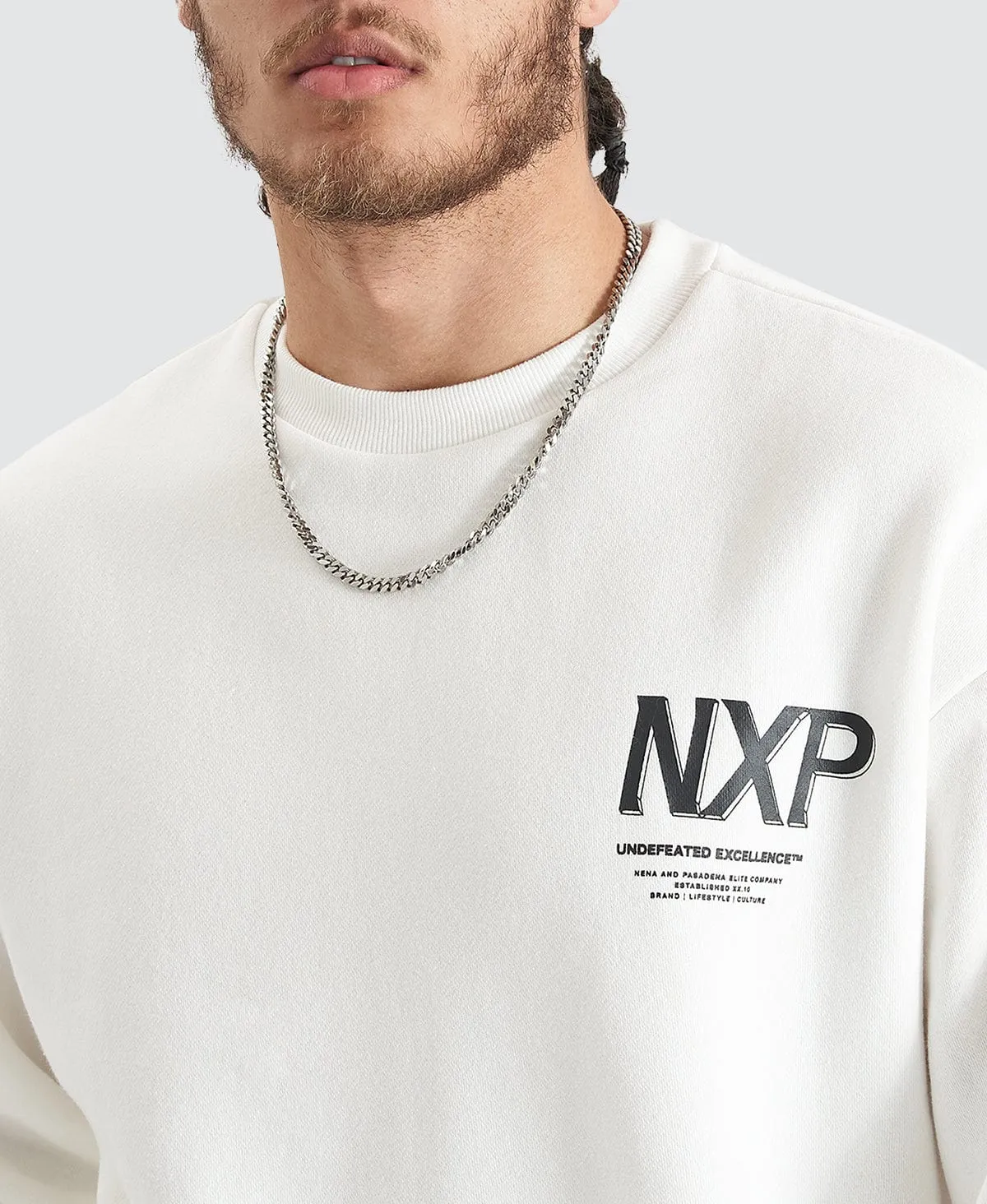 Federation Heavy Relaxed Sweater Natural White