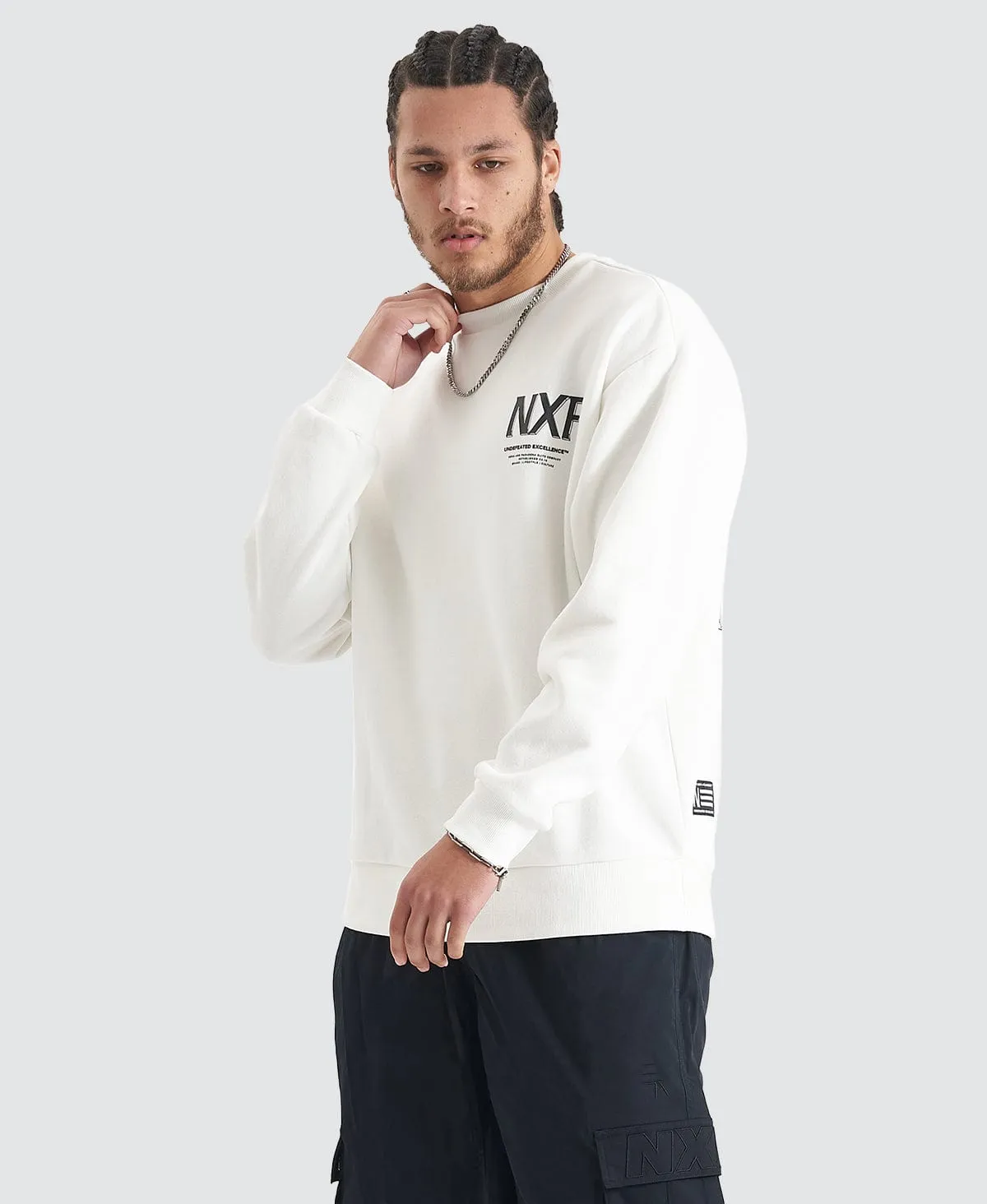 Federation Heavy Relaxed Sweater Natural White