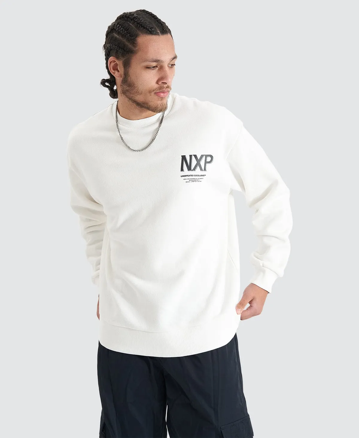 Federation Heavy Relaxed Sweater Natural White