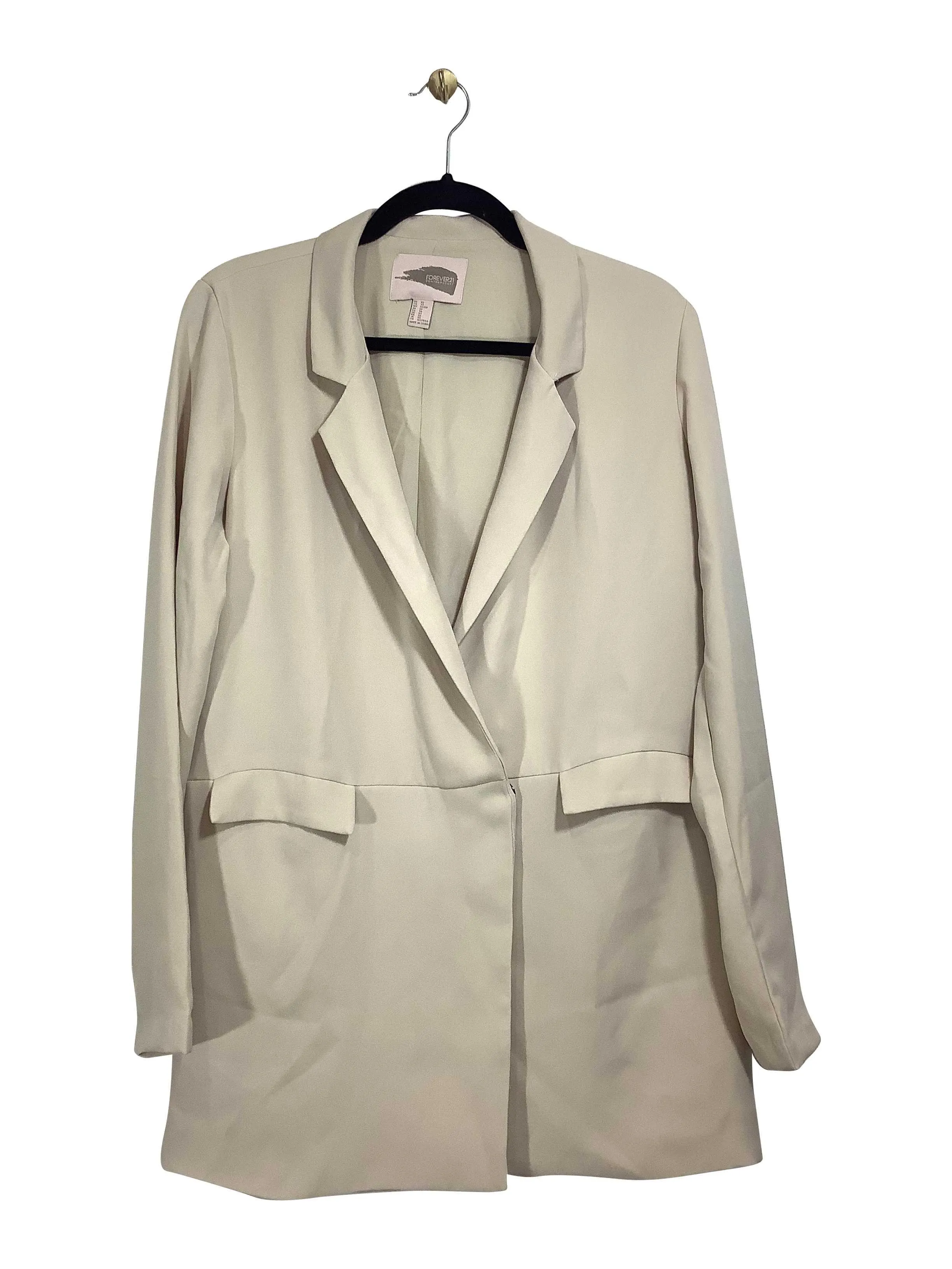 FOREVER 21 Regular fit Blazers in Beige - XS