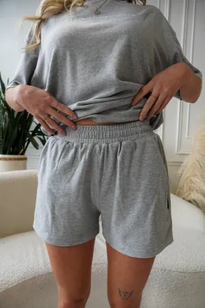 GRAY SOFT SHORTS - HUG