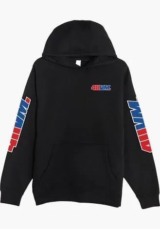 Hoodies 411 411VM Logo (Red/Blue)