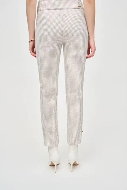 Houndstooth Slim Fit Pants