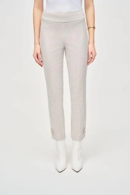 Houndstooth Slim Fit Pants