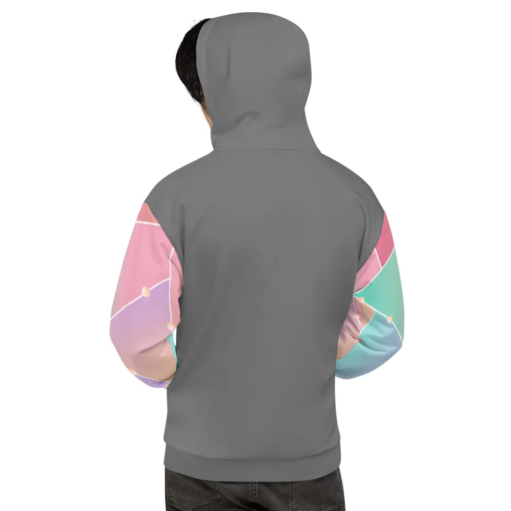 'Iridescent Glass' unisex hoodie