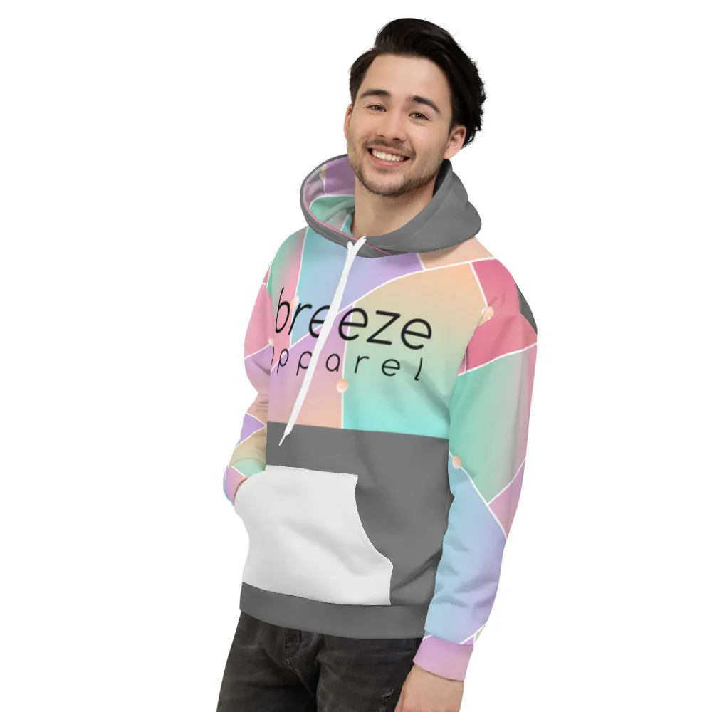 'Iridescent Glass' unisex hoodie
