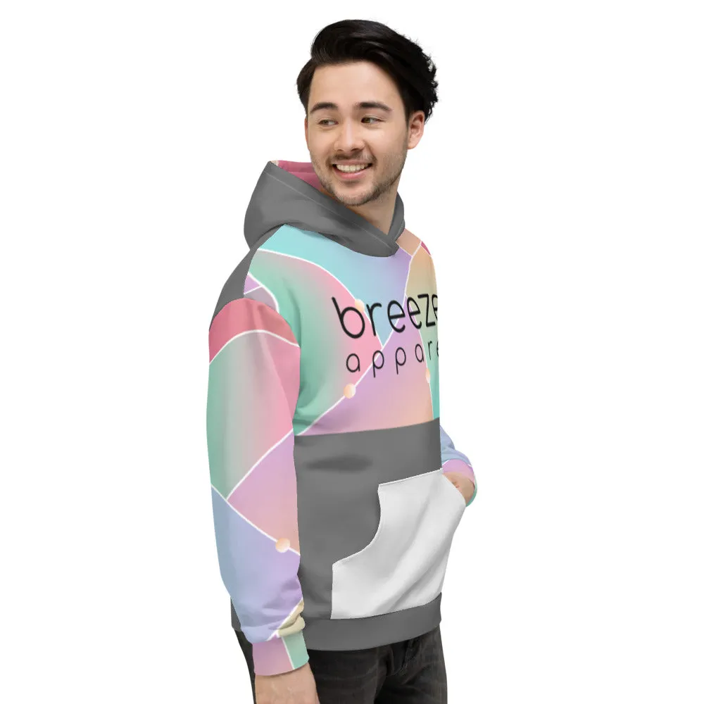 'Iridescent Glass' unisex hoodie