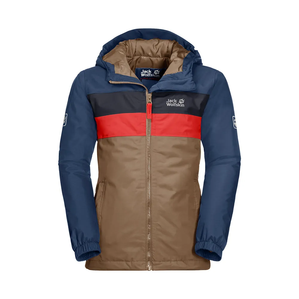 Jack Wolfskin Kids Four Lakes Jacket (Walnut Brown)