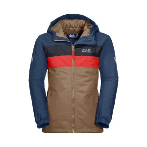 Jack Wolfskin Kids Four Lakes Jacket (Walnut Brown)