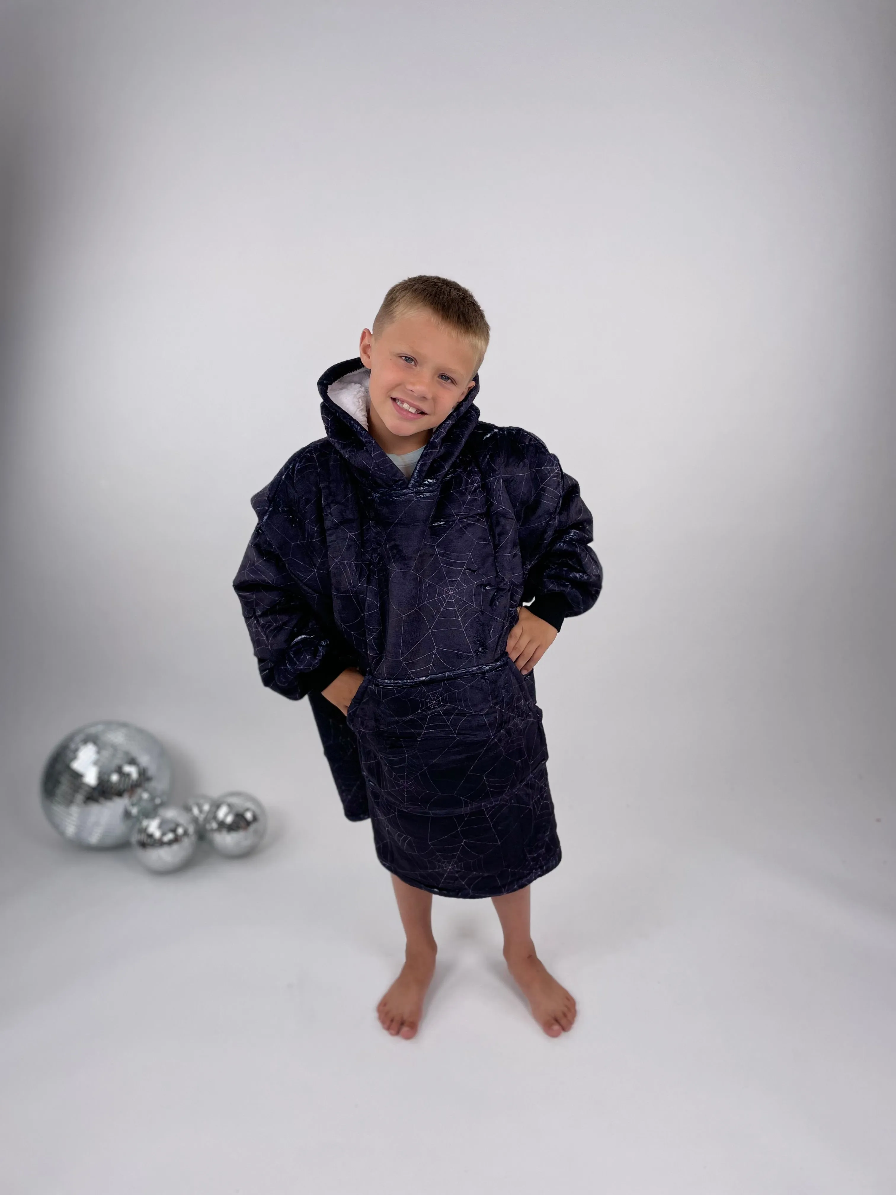 KMB Custom HALLOWEEN Blanket Hoodies!! ADULT   KID SIZE {Multiple Prints!}